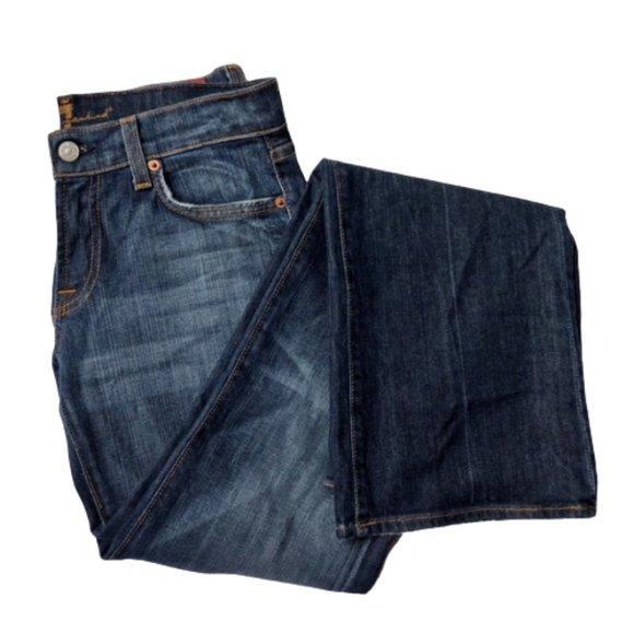 7 For All Mankind Denim - 7FAMK | Bootcut Dark-wash Jeans